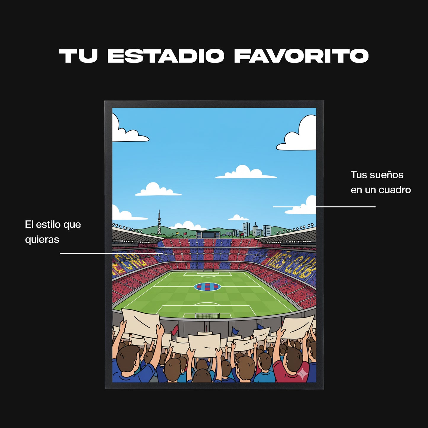 Personaliza tu cuadro