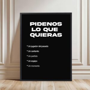 Personaliza tu cuadro