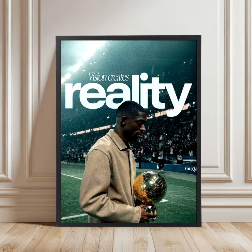 Vision creates reality - Dembélé