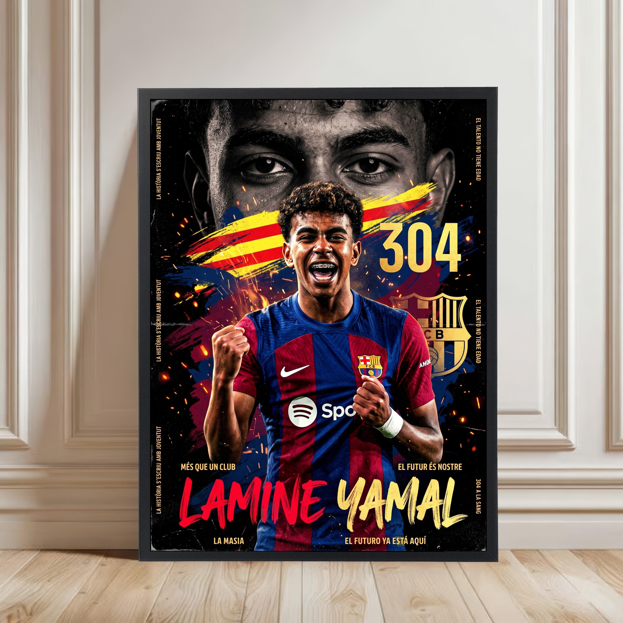 Lamine Yamal - Black