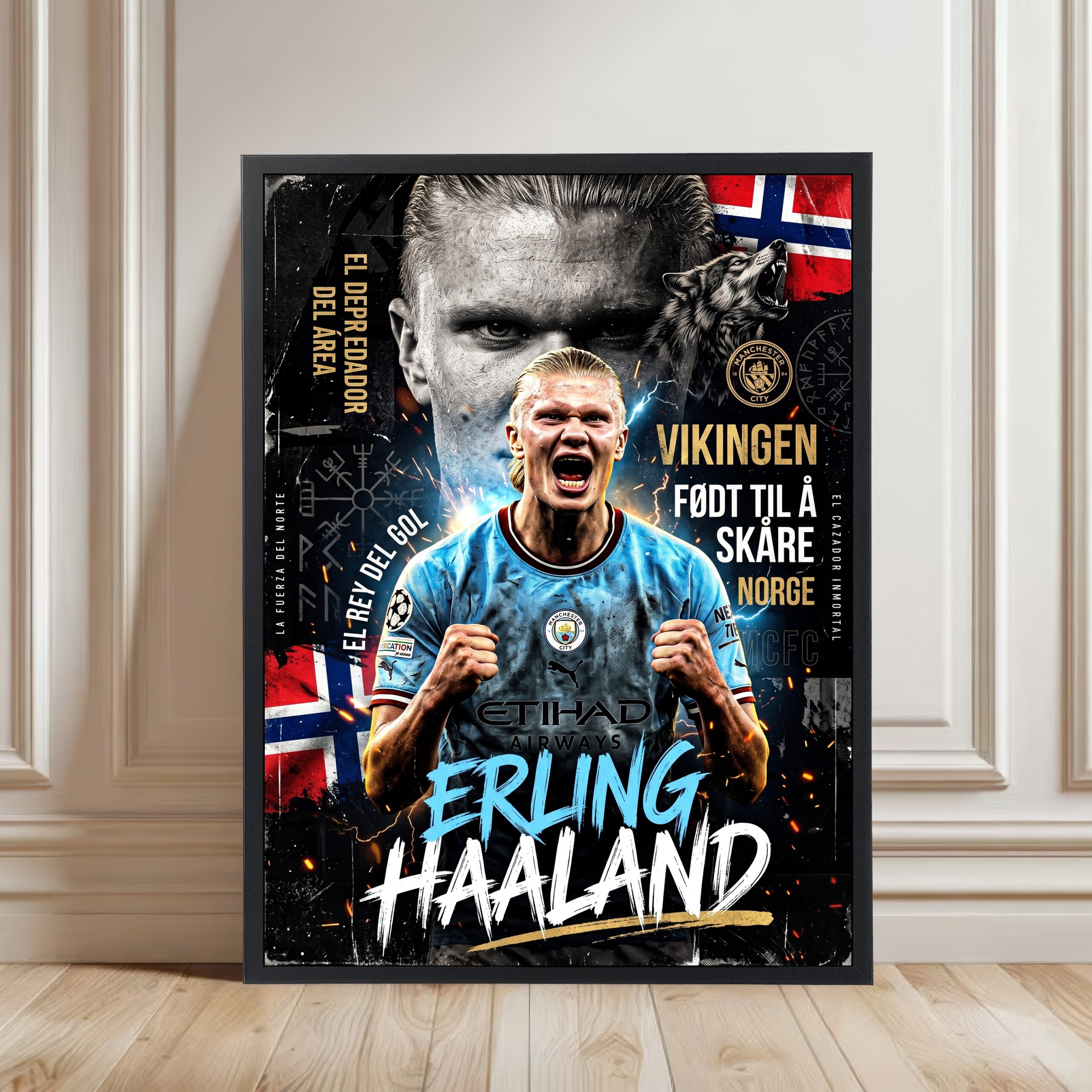 Erling Haaland - Black