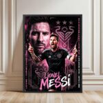 Cuadro recibido: Lionel Messi - Black 2